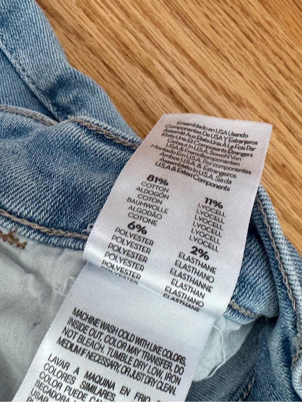 MOTHER denim - hustler ankle fray - size 28 GUC - Picture 5 of 10